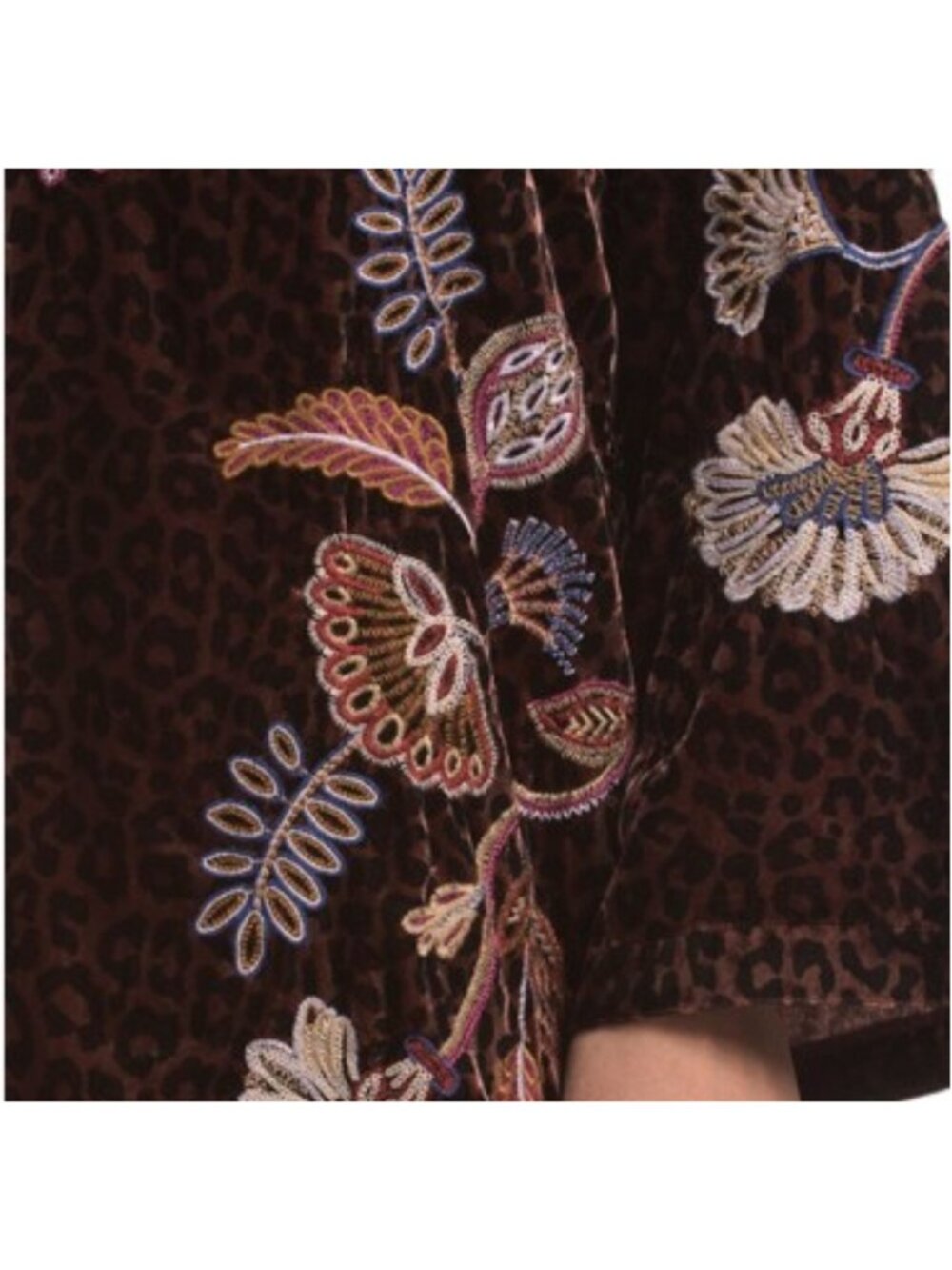 JOHNNY WAS Kimono Sleeve Swing Mini Dress - Picture 4 of 4